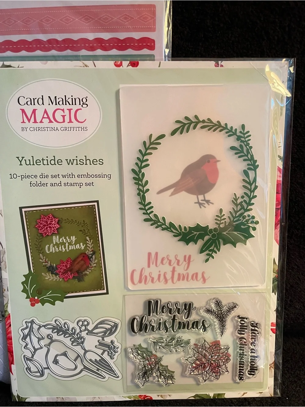 New Christmas Stamp and Die Sets Bundle of 3 - Picture 4 of 6